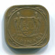 5 CENTS 1972 SURINAME Netherlands Nickel-Brass Colonial Coin #S13002.U.A - Surinam 1975 - ...