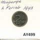 2 FORINT 1993 SIEBENBÜRGEN HUNGARY Münze #AY499.D.A - Hungría