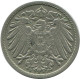 5 PFENNIG 1906 F ALEMANIA Moneda GERMANY #AE661.E.A - 5 Pfennig