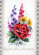 FLOWERS Vintage Ansichtskarte Postkarte CPSM #PAR597.A - Flowers