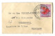 Congo Elisabethville Oblit. Keach 12B(L)1 Sur C.O.B. 317 Sur Lettre Vers Herbesthal Le 08/01/1954 - Briefe U. Dokumente