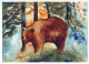 NASCERE Animale Vintage Cartolina CPSM #PBS342.A - Bears