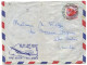 Congo Elisabethville Oblit. Keach 12B(N)1 Sur C.O.B. 317 Sur Lettre Vers Bruxelles Le 15/05/1954 - Storia Postale