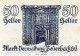 50 HELLER 1920 Stadt PEUERBACH Oberösterreich Österreich Notgeld Banknote #PE380 - [11] Emissioni Locali