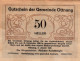 50 HELLER 1920 Stadt OTTNANG Oberösterreich Österreich Notgeld Banknote #PE495 - [11] Emissioni Locali