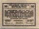 50 HELLER 1920 Stadt WACHAU Niedrigeren Österreich Notgeld Banknote #PE089 - [11] Emisiones Locales