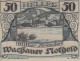 50 HELLER 1920 Stadt WACHAU Niedrigeren Österreich Notgeld Banknote #PE060 - [11] Emisiones Locales