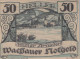 50 HELLER 1920 Stadt WACHAU Niedrigeren Österreich Notgeld Banknote #PD921 - [11] Emisiones Locales
