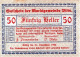 50 HELLER 1920 Stadt VITIS Niedrigeren Österreich UNC Österreich Notgeld Banknote #PH395 - [11] Emisiones Locales