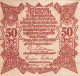 50 HELLER 1920 Stadt TRAGWEIN Oberösterreich Österreich Notgeld Banknote #PF572 - [11] Emisiones Locales