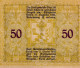 50 HELLER 1920 Stadt RIED IM INNKREIS Oberösterreich Österreich Notgeld Papiergeld Banknote #PG663 - [11] Emisiones Locales