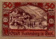 50 HELLER 1920 Stadt RATTENBERG Tyrol Österreich Notgeld Banknote #PE522 - [11] Local Banknote Issues