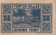 50 HELLER 1920 Stadt Pühret Oberösterreich Österreich Notgeld Banknote #PE272 - Lokale Ausgaben