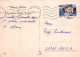 ÁNGEL NAVIDAD Vintage Tarjeta Postal CPSM #PAH850.ES - Anges