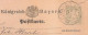 -Lot-Ganzsachen -Entier Postaux - Bavière- - Postal  Stationery