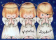 ANGEL Christmas Vintage Postcard CPSM #PBP387.GB - Anges