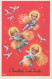 ÁNGEL Navidad Vintage Tarjeta Postal CPSMPF #PKD758.ES - Engel