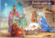 Virgen María Virgen Niño JESÚS Navidad Religión Vintage Tarjeta Postal CPSM #PBP710.ES - Jungfräuliche Marie Und Madona