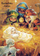 NIÑOS Escena Paisaje Niño JESÚS Vintage Tarjeta Postal CPSM #PBB548.ES - Scene & Paesaggi