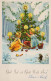 ENGEL WEIHNACHTSFERIEN Vintage Ansichtskarte Postkarte CPSMPF #PAG728.DE - Anges