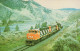 ZUG Schienenverkehr Eisenbahnen Vintage Ansichtskarte Postkarte CPSMF #PAA588.DE - Trenes