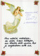 ENGEL WEIHNACHTSFERIEN Feiern & Feste Vintage Ansichtskarte Postkarte CPSM #PAH294.DE - Engel