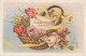 FLEURS Vintage Carte Postale CPSMPF #PKG074.FR - Fleurs