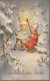 ANGE Noël Vintage Carte Postale CPSMPF #PKD759.FR - Anges