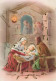 Vierge Marie Madone Bébé JÉSUS Noël Religion Vintage Carte Postale CPSM #PBB808.FR - Virgen Maria Y Las Madonnas