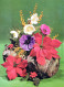 FLOWERS Vintage Ansichtskarte Postkarte CPSM #PBZ717.DE - Blumen