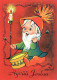 WEIHNACHTSMANN SANTA CLAUS Neujahr Weihnachten Vintage Ansichtskarte Postkarte CPSM #PBL277.DE - Santa Claus