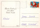 Jungfrau Maria Madonna Jesuskind Weihnachten Religion Vintage Ansichtskarte Postkarte CPSM #PBB872.DE - Jungfräuliche Marie Und Madona
