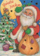 WEIHNACHTSMANN SANTA CLAUS Neujahr Weihnachten Vintage Ansichtskarte Postkarte CPSM #PBL077.DE - Santa Claus