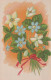 FIORI Vintage Cartolina CPSMPF #PKG016.IT - Flowers