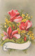 FIORI Vintage Cartolina CPA #PKE714.IT - Flowers