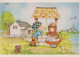 BAMBINO BAMBINO Scena S Paesaggios Vintage Cartolina CPSM #PBU453.IT - Scènes & Paysages