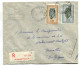 Congo Elisabethville Oblit. Keach 10(B) Sur C.O.B. 291+29 Sur Lettre Recommandée Vers Bruxelles Le 31/12/1951 - Cartas & Documentos