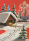 Buon Anno Natale Vintage Cartolina CPSM #PBN024.IT - Año Nuevo