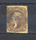 1861-62 STATI UNITI United States USA Un. N.23 USATO 5C. Camoscio - Gebraucht