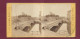 190424 - PHOTO STEREO PAPIER - VILLES ET PORTS MARITIMES J ANDRIEU PARIS - BAYONNE Pont Neuf Avec Réduit - Photos Stéréoscopiques