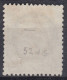 TIMBRE FRANCE CERES N° 52 AVEC CACHET A DATE ROUGE DES IMPRIMÉS - COTE 75 € - 1871-1875 Ceres