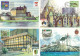 2002 Aland Islands, Exhibition Cards Set, 10 Diffirent. - Aland