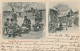 4932 8 Groet Uit Het Ashantee Dorp. (Postmark 1900)  - Indonesia