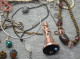 Delcampe - Sale Lot Vintage Jewelry From Different Periods Of Time 470 G - Collares/Cadenas