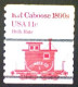 United States, Scott #1905a, Used(o), 1984 Coil, Transportation Series: Caboose Of 1890s, 11¢, Red - Used Stamps