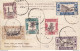 1928 LIBIA, N° 72/77 IIa Fiera Di Tripoli La Serie Completa Su Cartolina - Libia