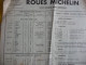 Document Roues Michelin 16 Février 1956 - 1950 - ...