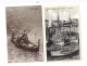 Delcampe - Lot De 8 Cartes Postales"Bateaux". - Collections & Lots