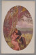 Cpa Litho PRECURSEUR SELECTIO Illustrateur GUERZONI COUPLE SOUS ARBRE EN MEDAILLON  VOYAGE 1905 PARIS - Guerinoni