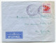 Congo Elisabethville 1 Oblit. Keach 12B(X)1 Sur C.O.B. 317 Sur Lettre Vers Bruxelles Le 28/07/1957 - Covers & Documents